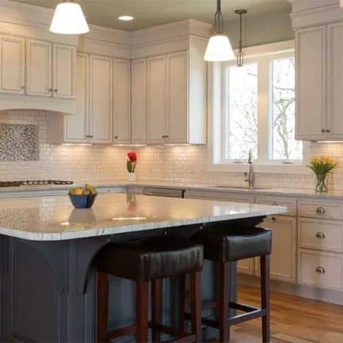 Custom Cabinets at CarpetsPlus Design Showroom of Hutchinson in Hutchinson, MN