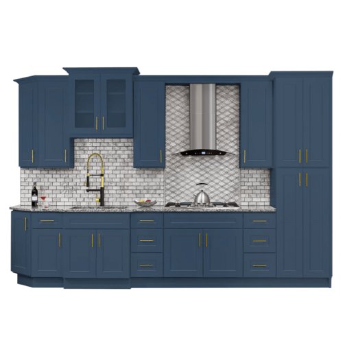 Ready assembled cabinets at CarpetsPlus Design Showroom of Hutchinson